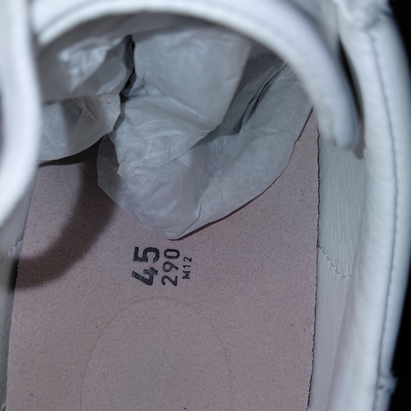 Birkenstock Bend Low Men's Classic White Sneakers - Picture 10 of 11